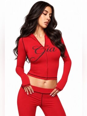 I.AM.GIA Blare Hoodie - Red